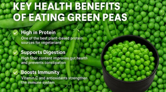 KEY HEALTH-BENEFITS-OF-EATING GREEN-peans